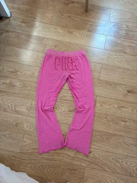 VS pink low waist rise joggers