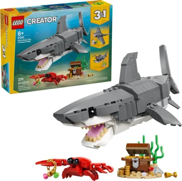 LEGO Creator Fierce Shark with a Treasure Chest