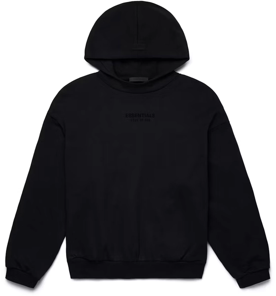 Fear of God Essentials Hoodie Jet Black