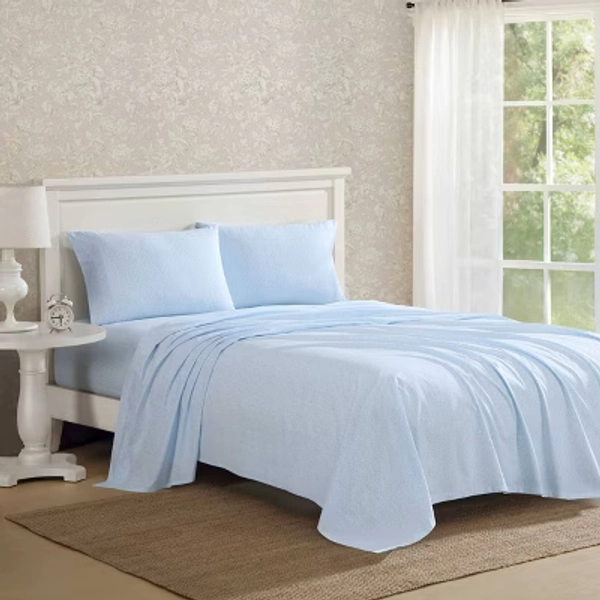 Laura Ashley Queen Sheet Set Maeve/Blue