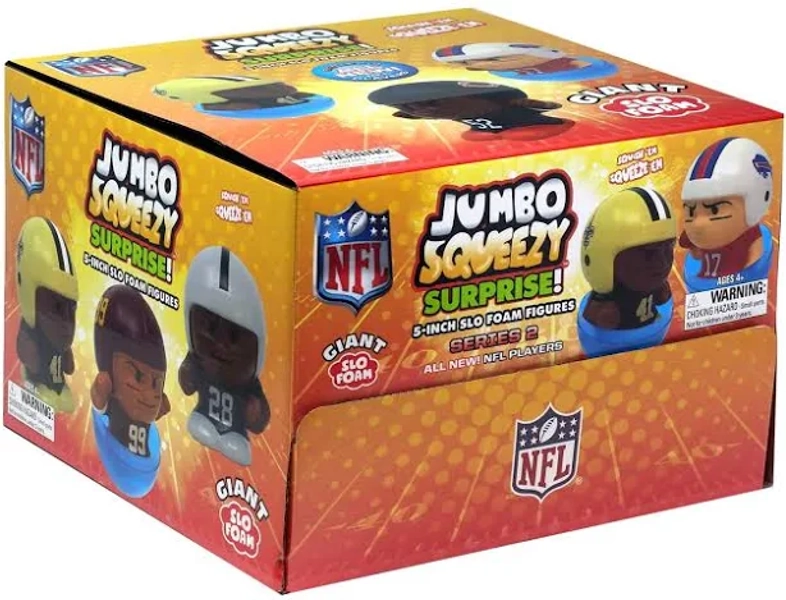 NFL Jumbo Squeezy Surprise! Series 2 Football Mystery Box