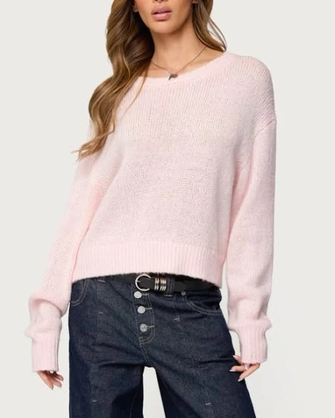 Edikted Women's Kyrah Oversized Knit Sweater
