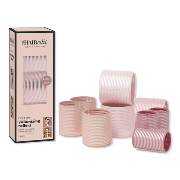 Ceramic Volumizing Hair Rollers 9-Pack