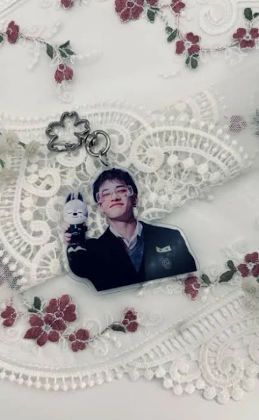 Bangchan Meme Acrylic Keychain
