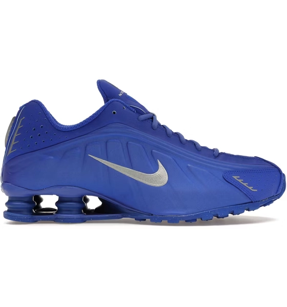 Nike Shox R4 Racer Blue Metallic Silver (Women's)