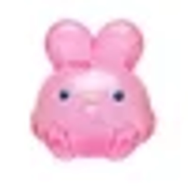 Jelly Hops Scented Bunny Squishy Fidget Sensory Toys - Glittery Squeeze Balls with Real Fruit Smells, Durable Slow-Rise Material for Stress Relief, Easter Basket Essentials