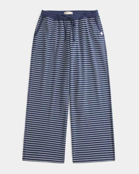 Knit Wide-Leg Pants