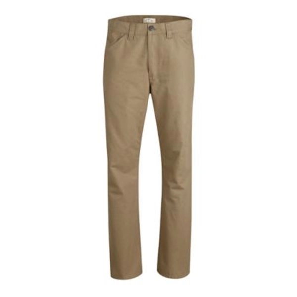 Blue Mountain Men's Relaxed Fit Mid-Rise Canvas Utility Pants