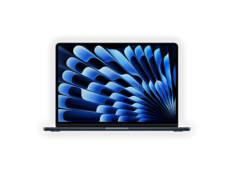 APPLE MacBook Air 13'', Chip M4, 10 CPU 8 GPU, 16GB, 256GB, Mezzanotte