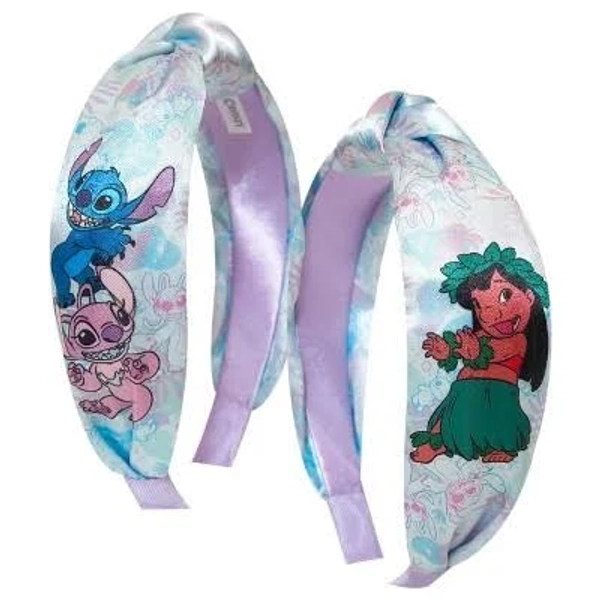 Luv Her Licensed Stitch Knotted Headband Thick Headbands For Girls