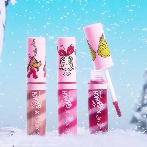 Colourpop Merry Grinchmas Swirl Lip Gloss Kit
