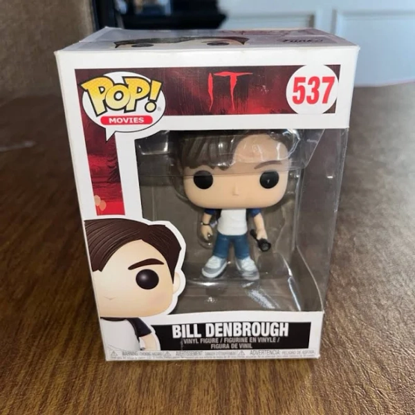 Funko Bill Denbrough Pop IT Welcome To Derry Vaulted Horror 537 - New Toys & Collectibles