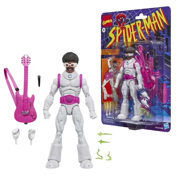 Marvel Legends Series Hypno-Hustler, Retro Cardback Spider-Man Comics Action Figure