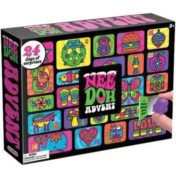 2026 New Hot Needoh Advent Calendar Gift For Children 24 Day Countdown New Year Family Friends Blind