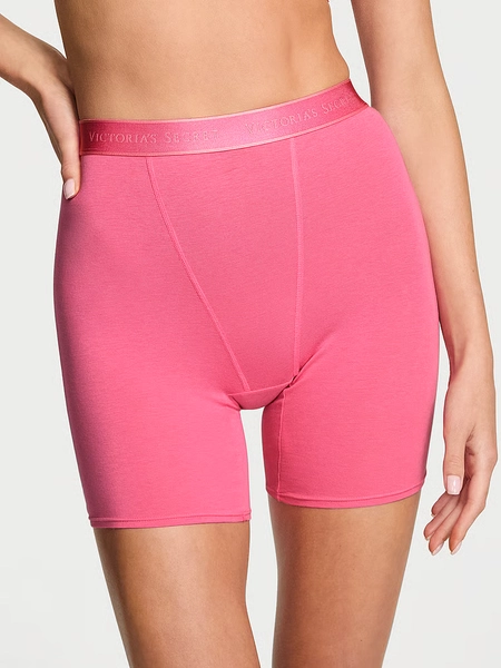 Logo Cotton High-Waist Boxer Brief