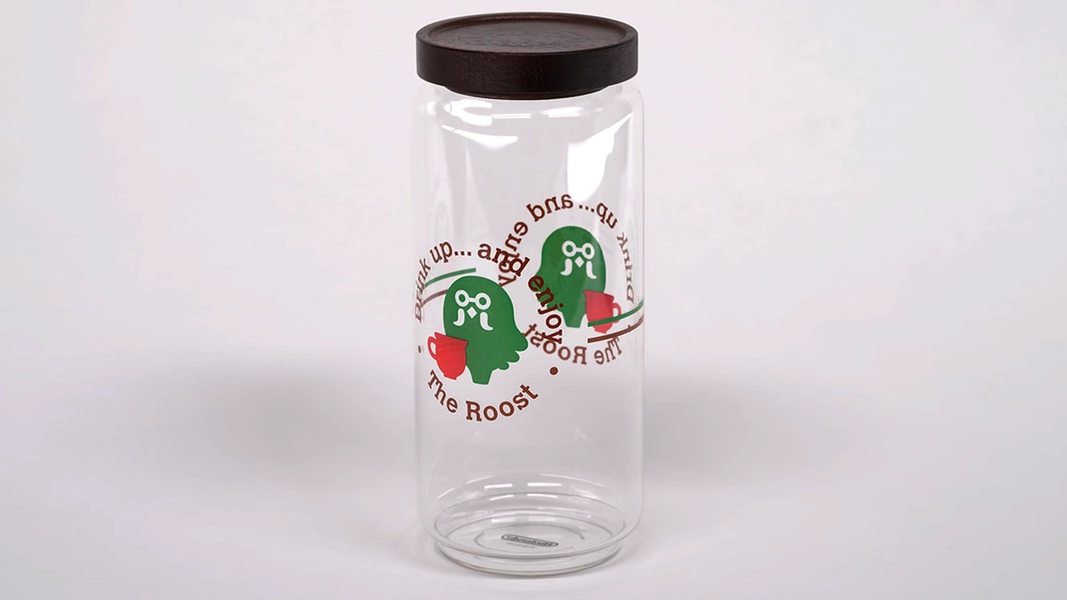 The Roost Collection - Fresher Roast Glass Canister - Nintendo Official Site