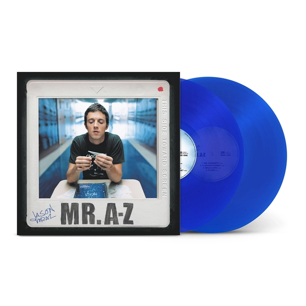 Jason Mraz Mr. A-Z Limited Edition Blue Double Vinyl | Shop the Jason Mraz Official Store
