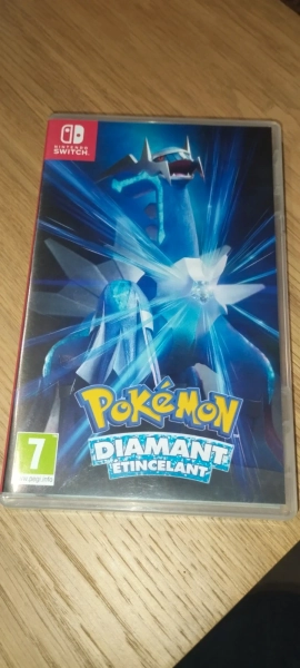 Jeu Switch pokemon diamant étincelant