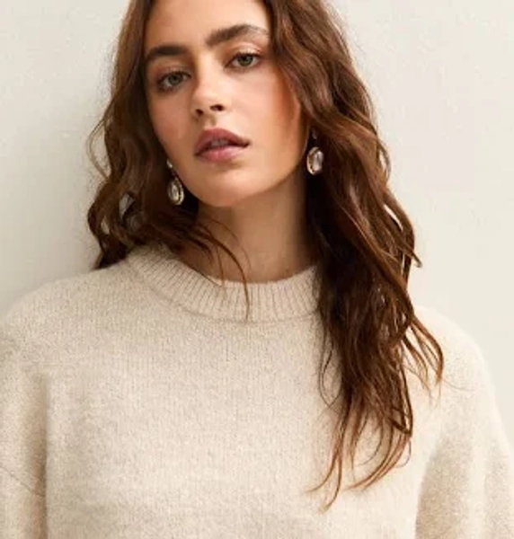 New Look Women's Oversized Textured Knit Jumper