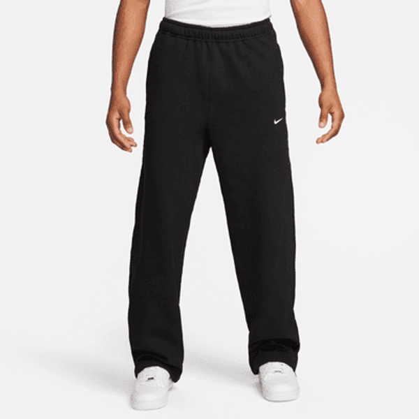 Nike Solo Swoosh Men's Open-Hem Fleece Pants