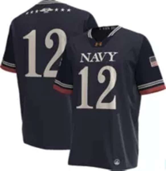 Under Armour Men's Navy Midshipmen Navy Special Game Replica Alternate Jersey