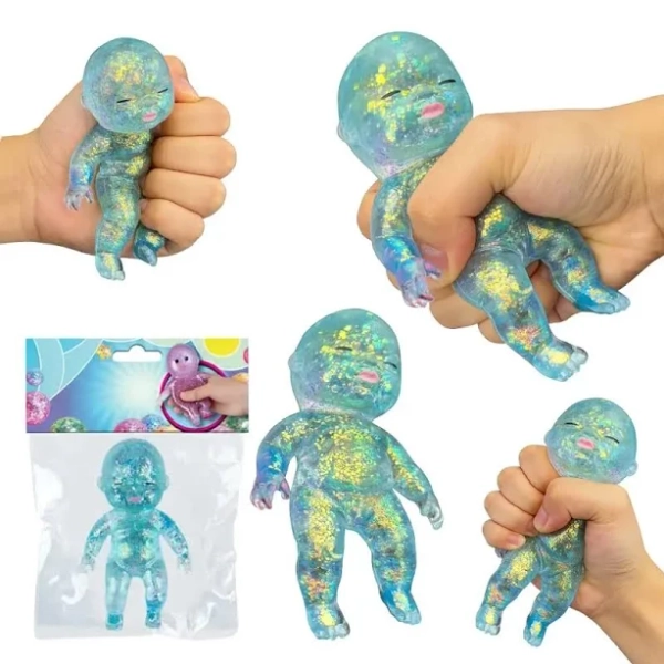 Squishy Maltose Sugar Baby Squeeze Toy Kawaii Baby Stretchable Slow Rising Fidget Toy for Adults