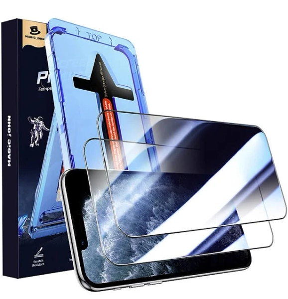 Magic John Privacy Glass Screen Protector For Iphone 17 16 15 14 13 12
