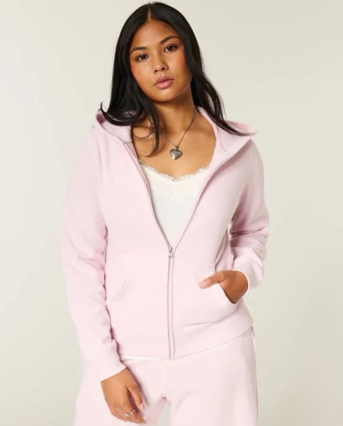 Hollister Women's Zip-Up Hoodie