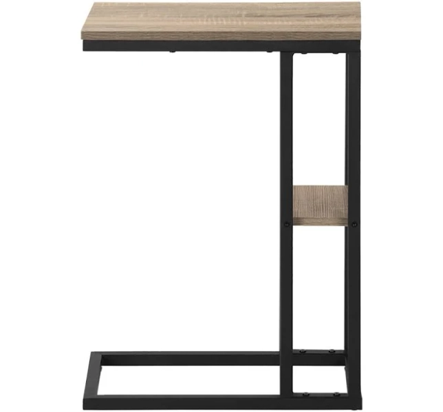 17 Stories Taupe End Table