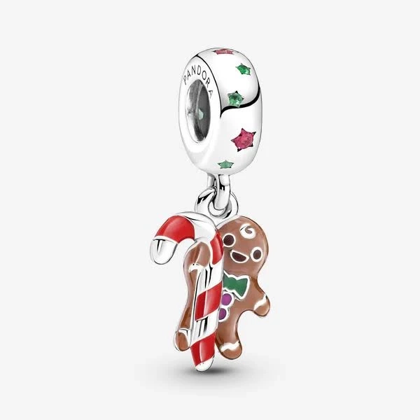 Pandora Women's Gingerbread Man Dangle Charm