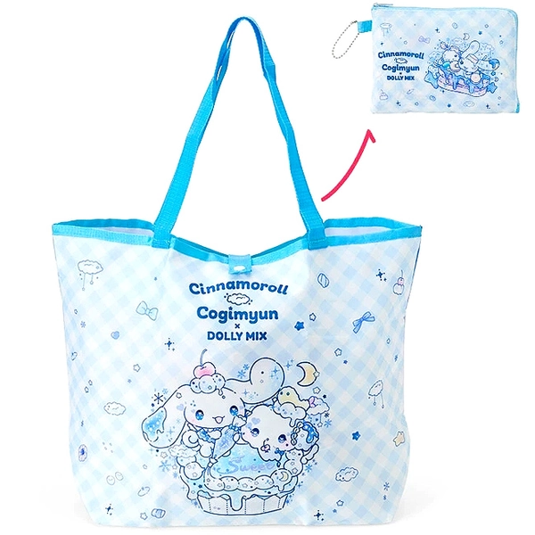 Buy Sanrio Cinnamoroll & Cogimyun Dolly Mix Eco Shopping Bag with Pouch at ARTBOX
