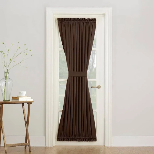 Sun Zero Barrow Energy Efficient Door Panel Curtain