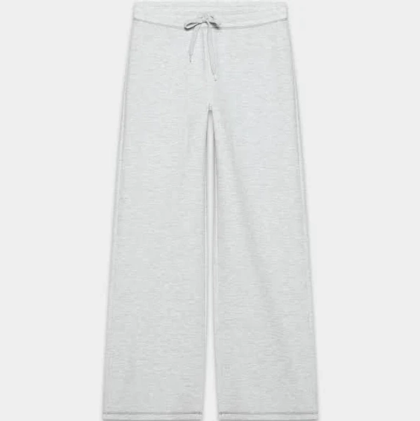 Tna Women's New Wafflex Pant in Heather Chrome size Large | Lyocell/Polyester/Elastane