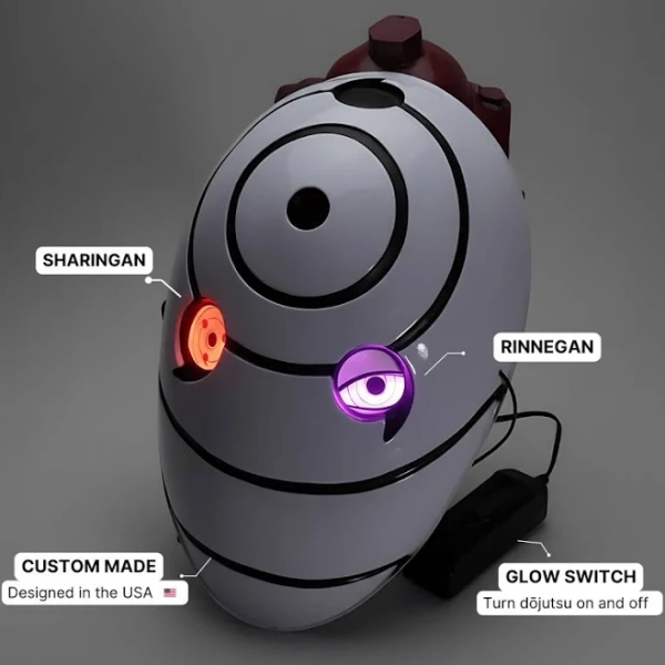 Obito's Mask - Cosplay Obito (White)