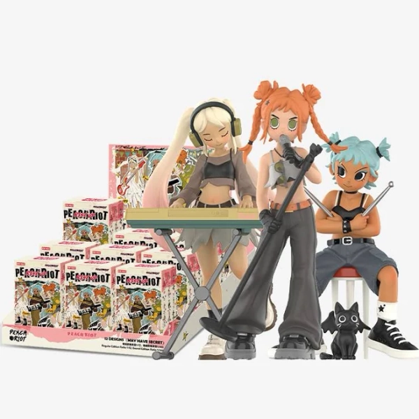 POPMART Peach Riot Rise Up Series Blind Box Figure