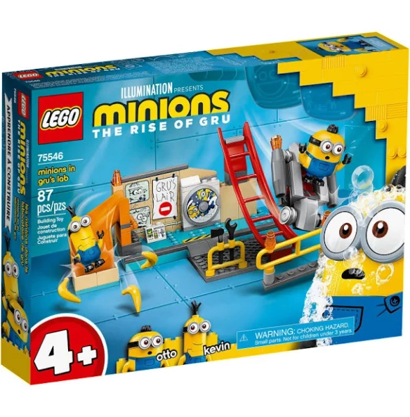 LEGO Minions in Gru's Lab