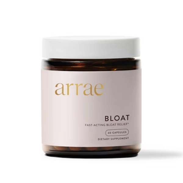 Arrae Bloat, Fast Acting Bloating Support Dietary Supplement Capsules - 40ct