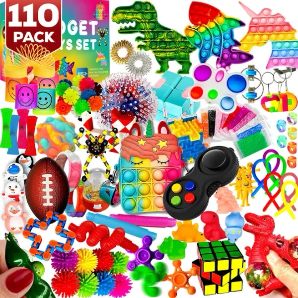 110 Pack Fidget Toys Set
