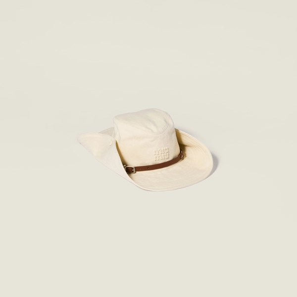 Drill cowboy hat
