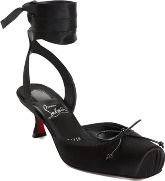 Cassia Lace-Up Slingback Pump
