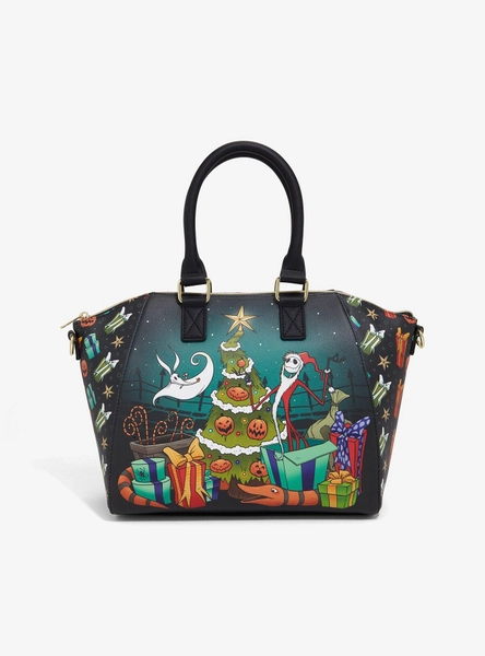Loungefly The Nightmare Before Christmas Sandy Claws Zero Satchel Bag