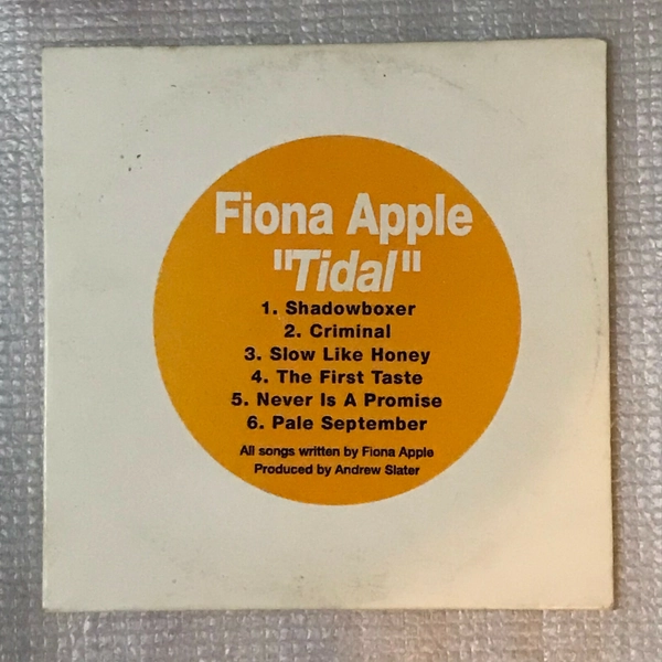 FIONA APPLE - TIDAL - RARE FRENCH 6 TRACK PROMO CD EP