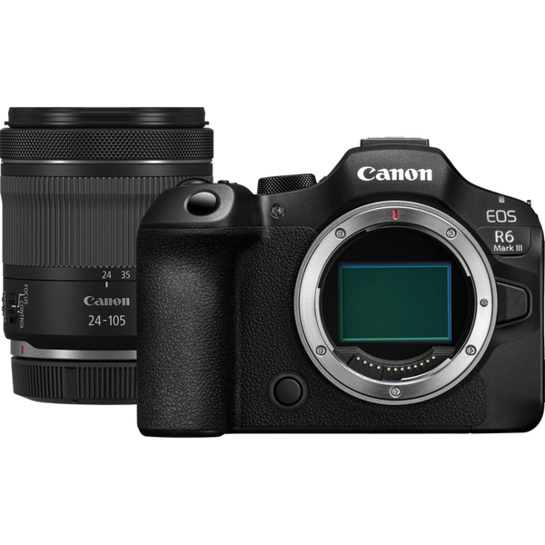 Canon EOS R6 Mark III Mirrorless Camera + RF 24-105mm F4-7.1 IS STM Lens