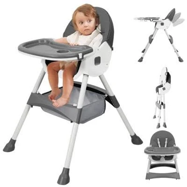 tumajup 6-in-1 Baby High Chair with 5-Point Safety Harness