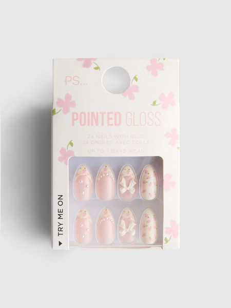 PS... Pointed Gloss False Nails