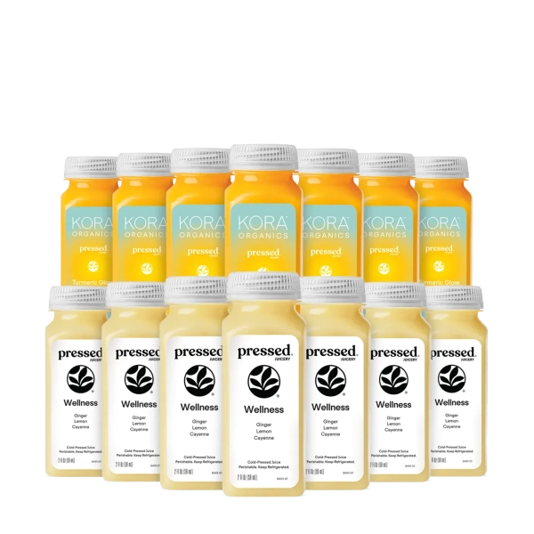 Ginger + Turmeric Shots for Daily Wellness | 14-Pack