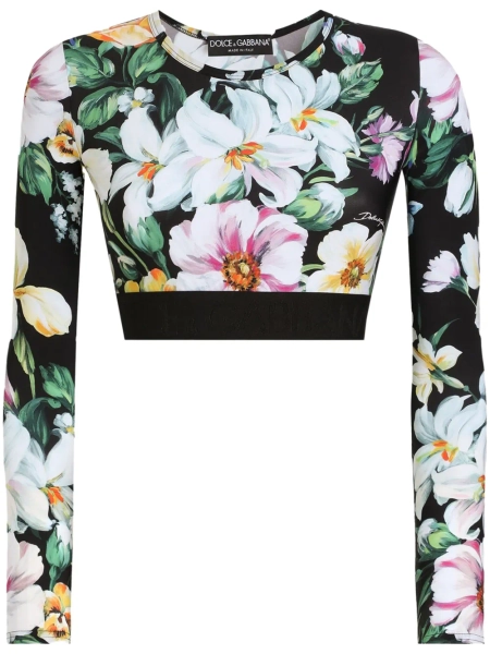 Dolce & Gabbana floral-print T-shirt | 36