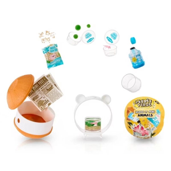 MGA's Miniverse Make It Mini Animals Mini Collectibles, Replica Animals and Habitats
