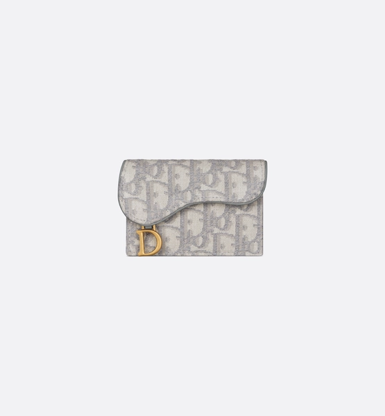 Dior Saddle Bloom Card Holder