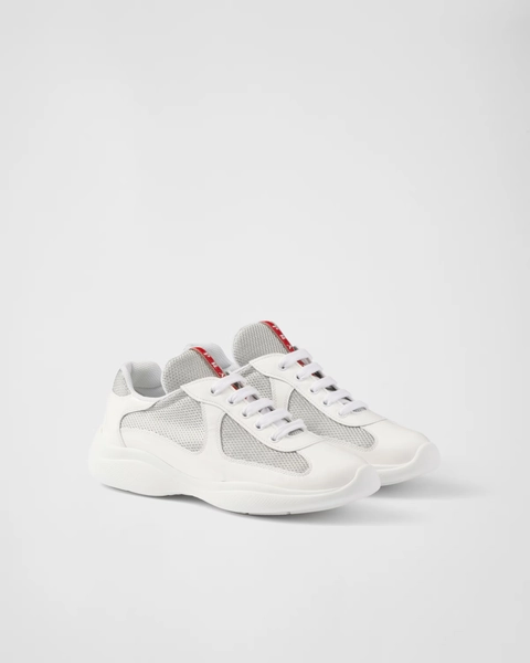 Baskets Prada America’s Cup en tissu Bike